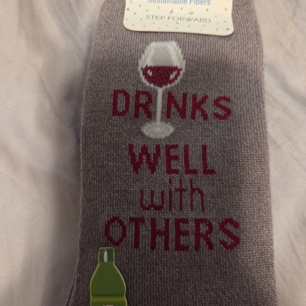 Step Forward Gray Women's Socks